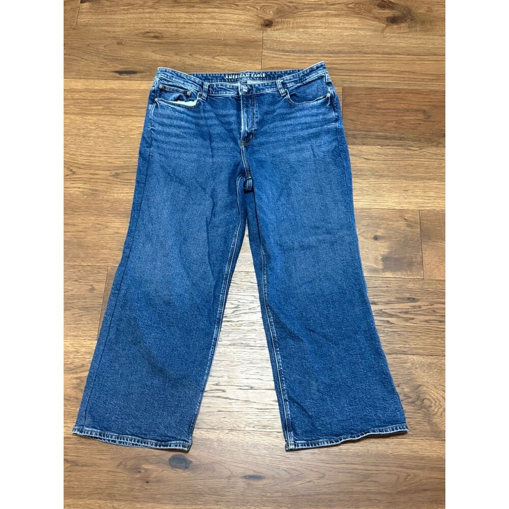 American Eagle Stovepipe Jeans Denim Blue Women’s Size 18